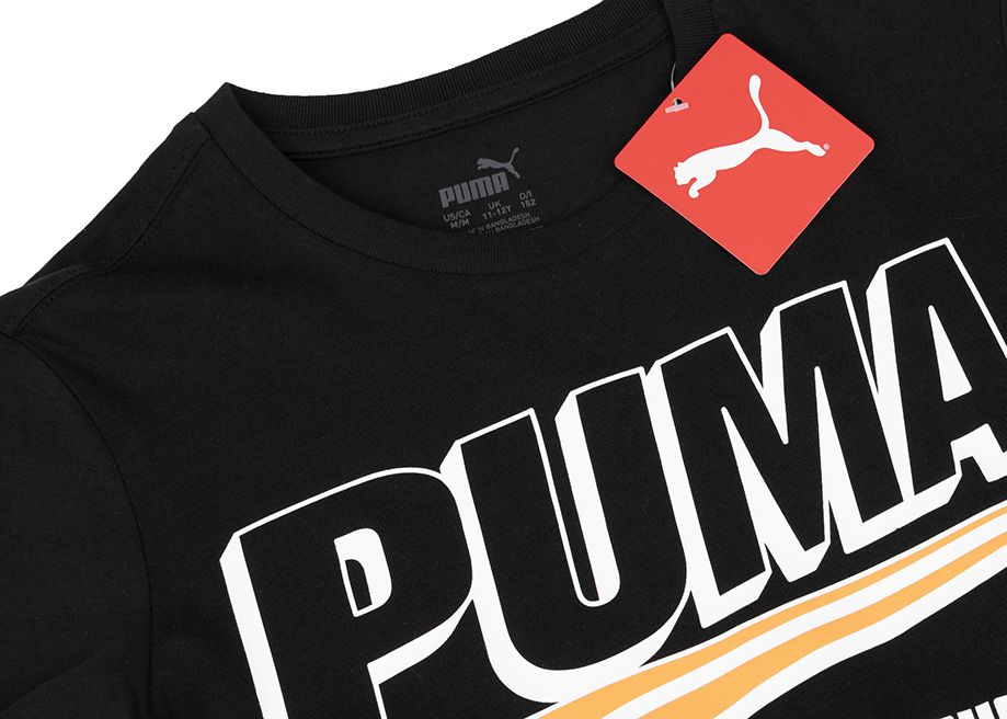 PUMA Detské tričko ESS+ MID 90s Graphic Tee 680294 01