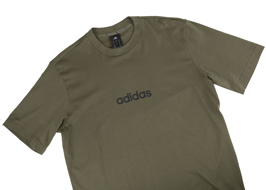 adidas Pánske tričko Essentials Linear Single JE9001 adidas Pánske tričko Essentials Linear Single JE9001