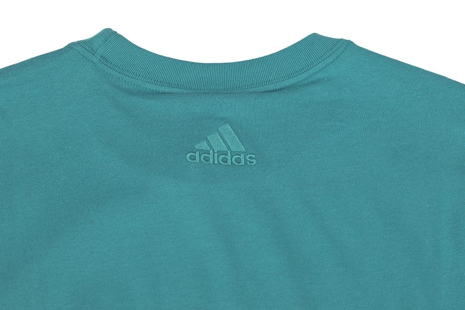 adidas Pánske tričko Essentials Single Jersey Linear Embroidered Logo Tee IJ8655