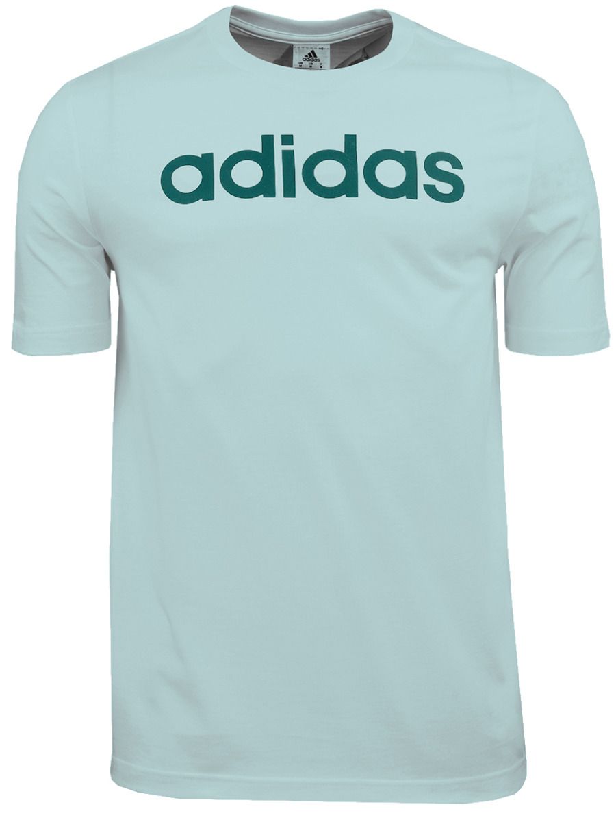 adidas Pánske tričko Essentials Single Jersey Linear Embroidered Logo Tee IJ8651