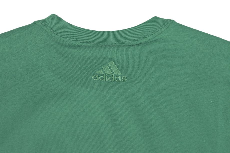 adidas Pánske tričko Essentials Single Jersey Linear Embroidered Logo Tee IJ8658