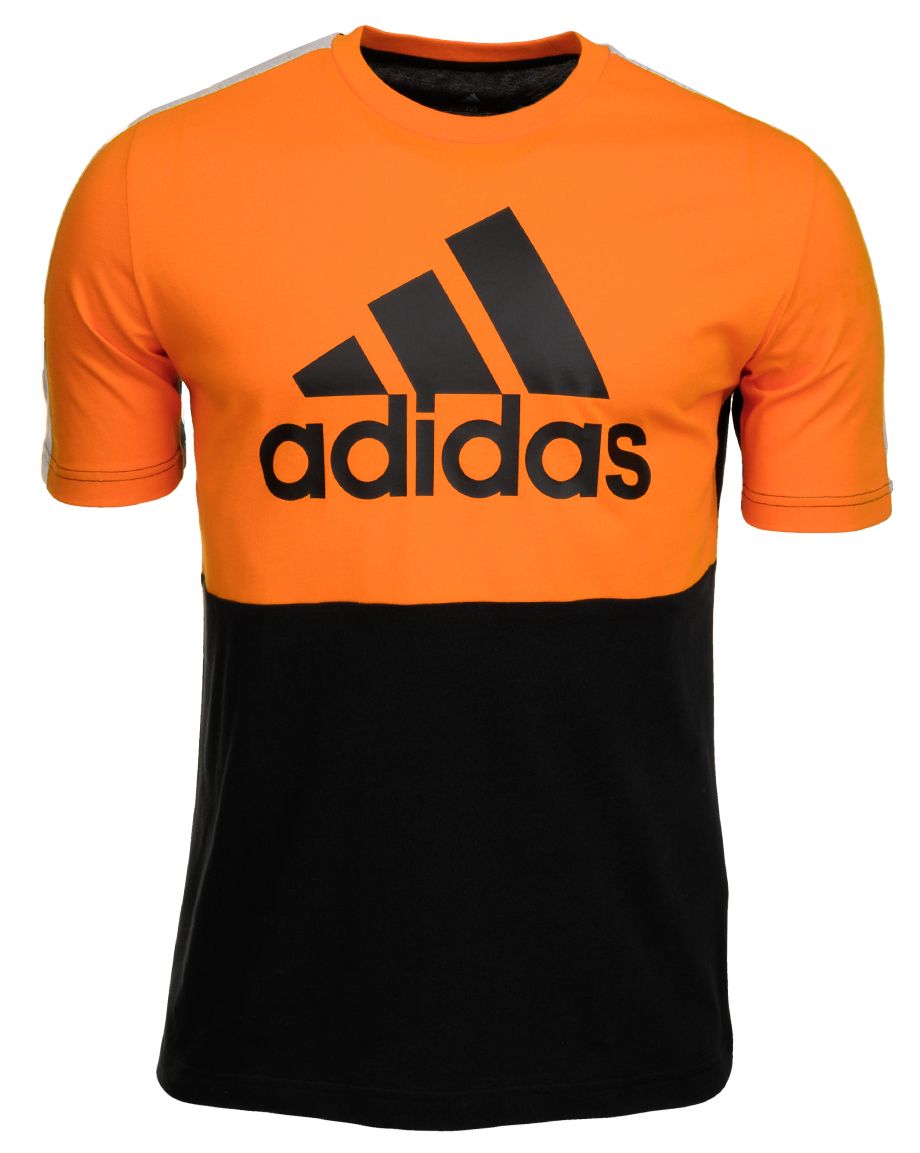 adidas Pánske tričko Essentials Colorblock Single Jersey Tee HE4328