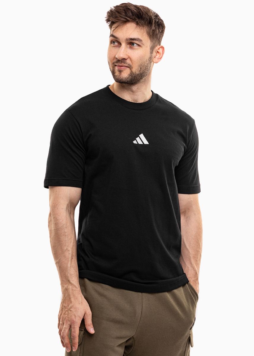 adidas Pánske tričko Essentials Small Logo Single Jersey JE9024