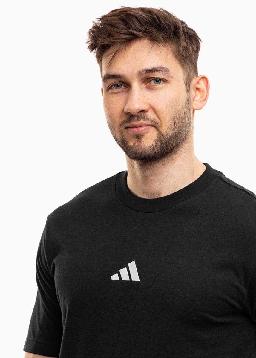 adidas Pánske tričko Essentials Small Logo Single Jersey JE9024