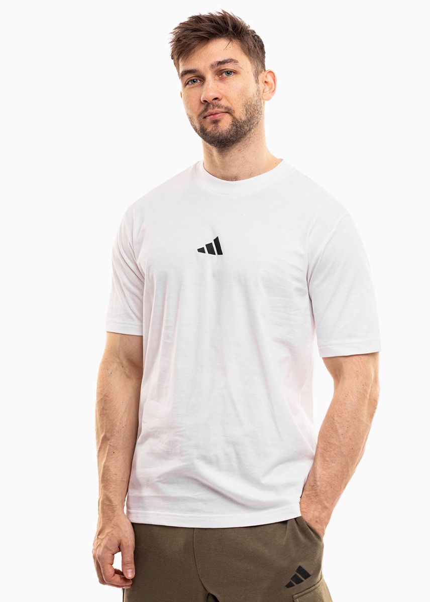 adidas Pánske tričko Essentials Small Logo Single Jersey JF1092