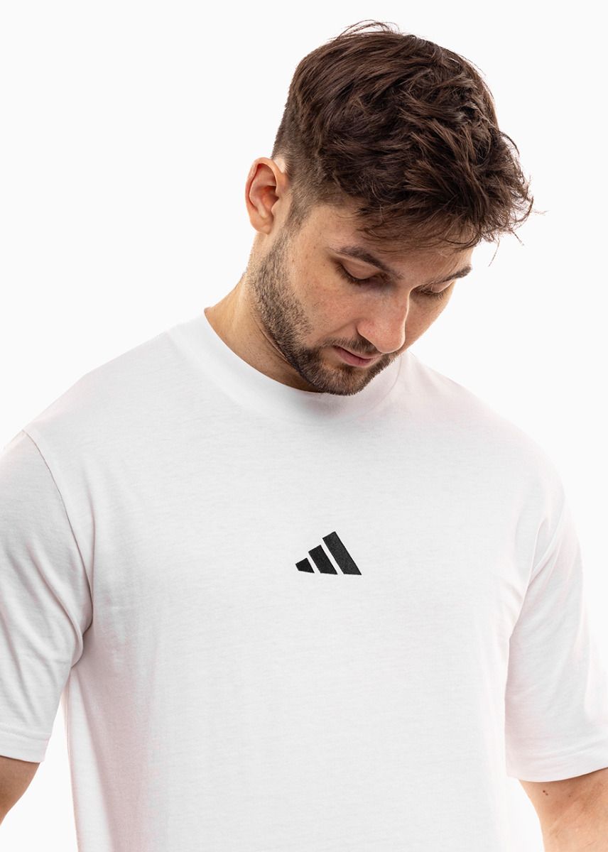 adidas Pánske tričko Essentials Small Logo Single Jersey JF1092