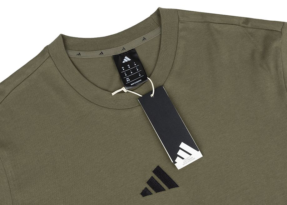 adidas Pánske tričko Essentials Small Logo Single Jersey JF1097