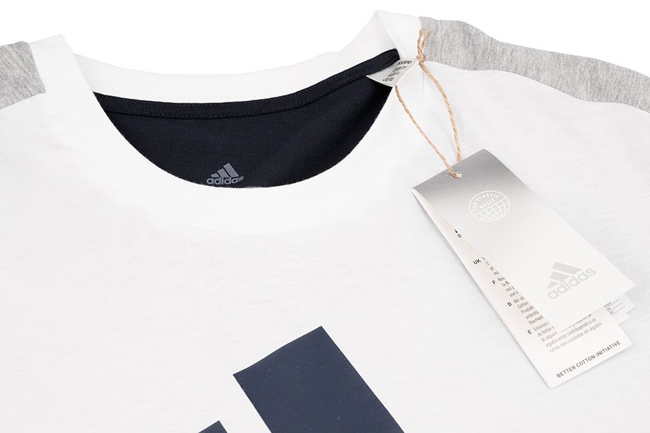 adidas Pánske tričko Essentials Colorblock Single Jersey Tee HE4329