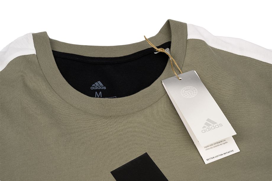 adidas Pánske tričko Essentials Colorblock Single Jersey Tee HE4335