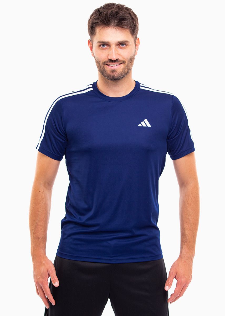 adidas Pánske tričko Train Essentials 3-Stripes Training Tee IB8152