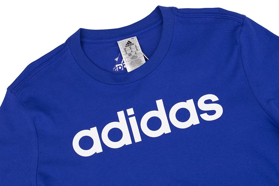 adidas Pánske tričko Essentials Single Jersey Linear Embroidered Logo Tee IC9279