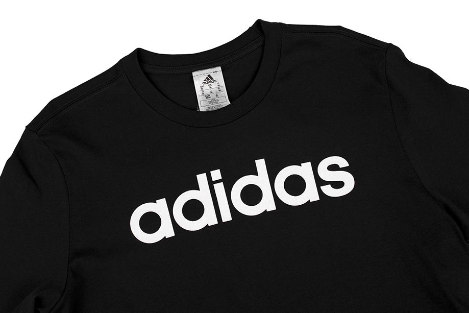 adidas Pánske tričko Essentials Single Jersey Linear Embroidered Logo Tee IC9274