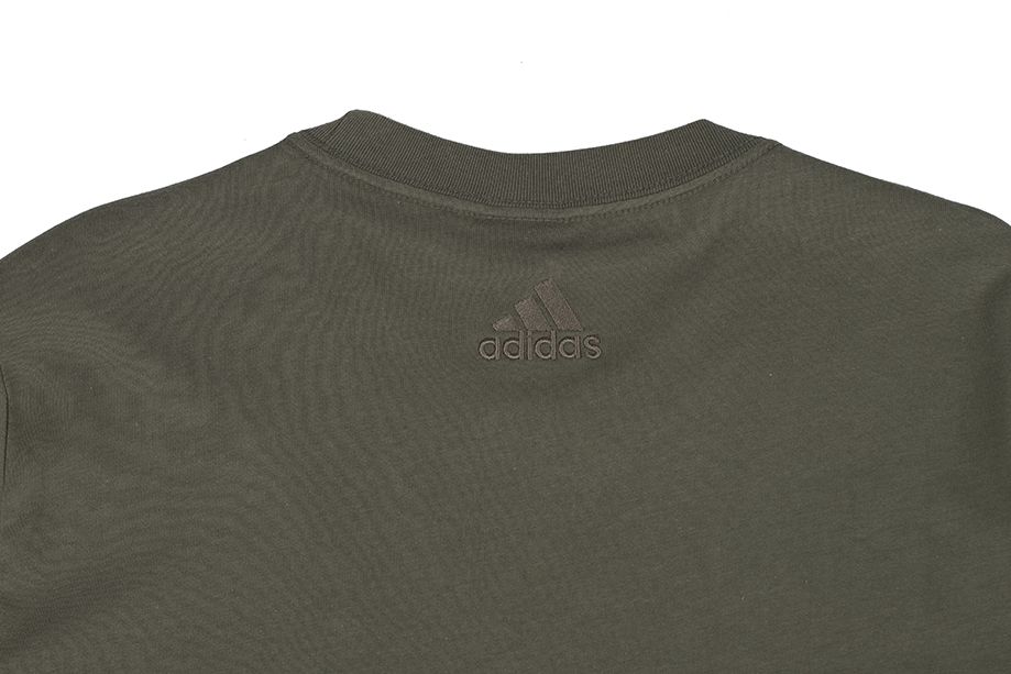 adidas Pánske tričko Essentials Single Jersey Linear Embroidered Logo Tee IC9280