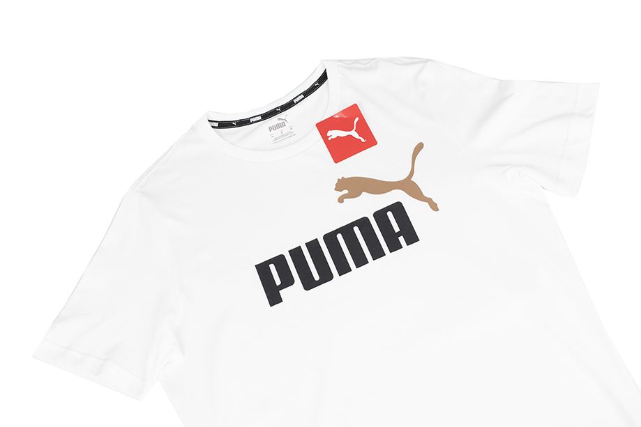 PUMA Pánske tričko ESS+ 2 Col Logo Tee 586759 53