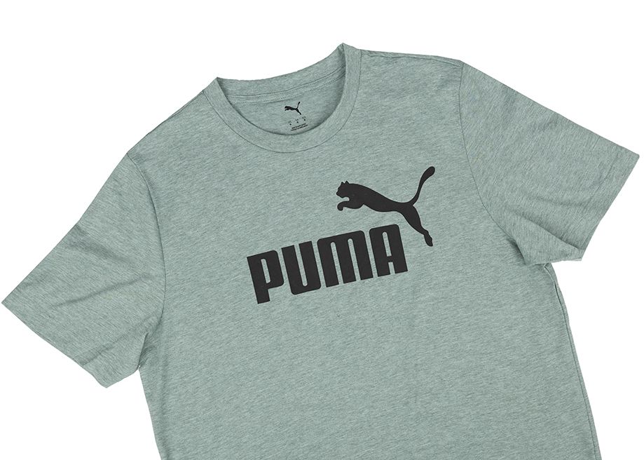 PUMA Pánske tričko Ess No.1 Logo Heathear Tee 682551 30 PUMA Pánske tričko Ess No.1 Logo Heathear Tee 682551 30