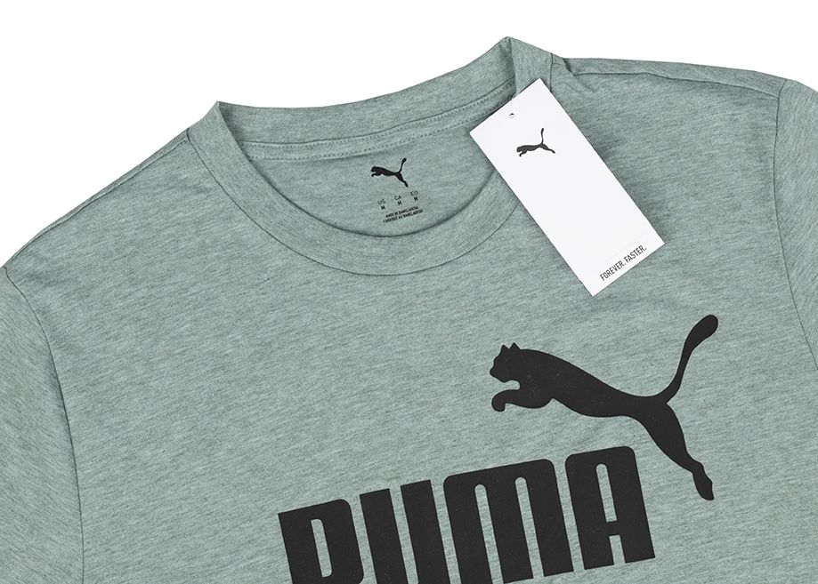 PUMA Pánske tričko Ess No.1 Logo Heathear Tee 682551 30 PUMA Pánske tričko Ess No.1 Logo Heathear Tee 682551 30