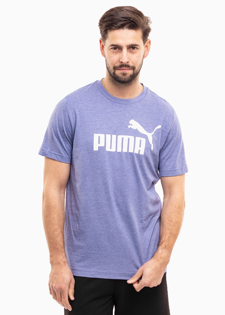 PUMA Pánske tričko Ess No.1 Logo Heathear Tee 682551 46 PUMA Pánske tričko Ess No.1 Logo Heathear Tee 682551 46