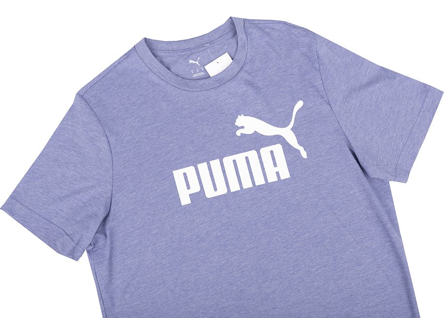 PUMA Pánske tričko Ess No.1 Logo Heathear Tee 682551 46 PUMA Pánske tričko Ess No.1 Logo Heathear Tee 682551 46