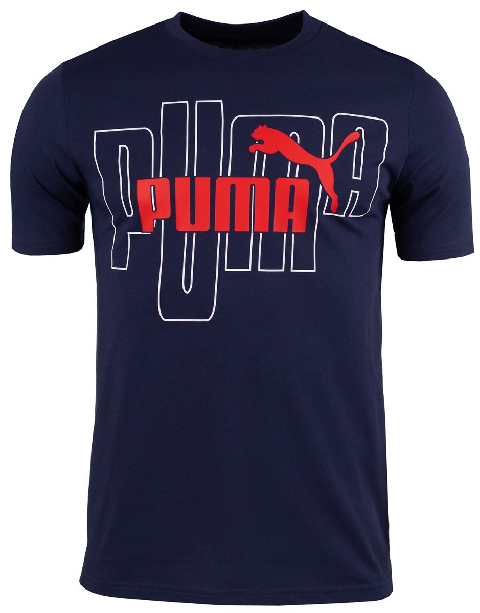 PUMA Pánske Tričko Graphics No. 1 Logo Tee 677183 06 PUMA Pánske Tričko Graphics No. 1 Logo Tee 677183 06