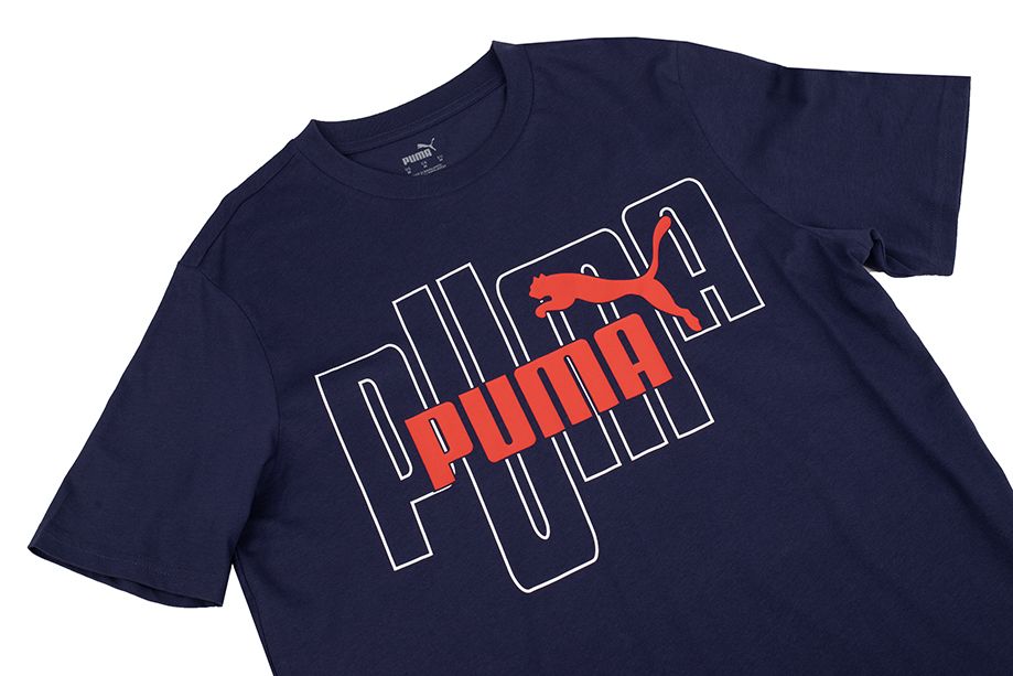 PUMA Pánske Tričko Graphics No. 1 Logo Tee 677183 06 PUMA Pánske Tričko Graphics No. 1 Logo Tee 677183 06