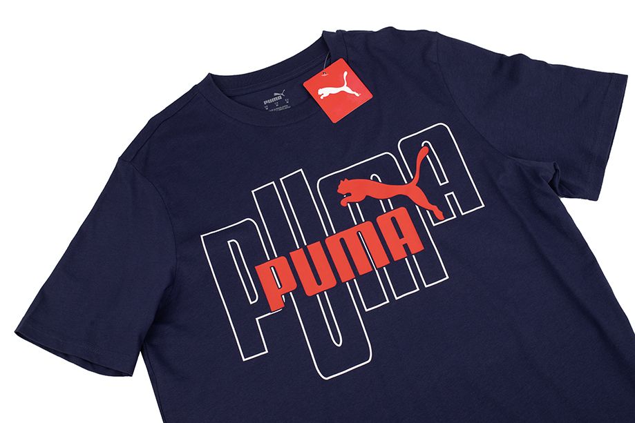 PUMA Pánske Tričko Graphics No. 1 Logo Tee 677183 06 PUMA Pánske Tričko Graphics No. 1 Logo Tee 677183 06