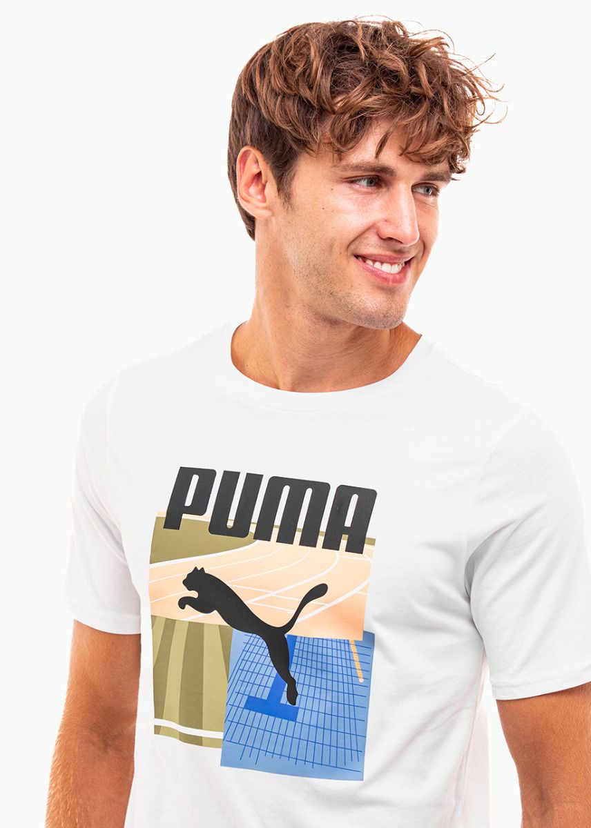 PUMA Pánske tričko GRAPHICS Summer Sports Tee II 627909 02