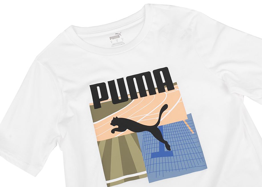 PUMA Pánske tričko GRAPHICS Summer Sports Tee II 627909 02