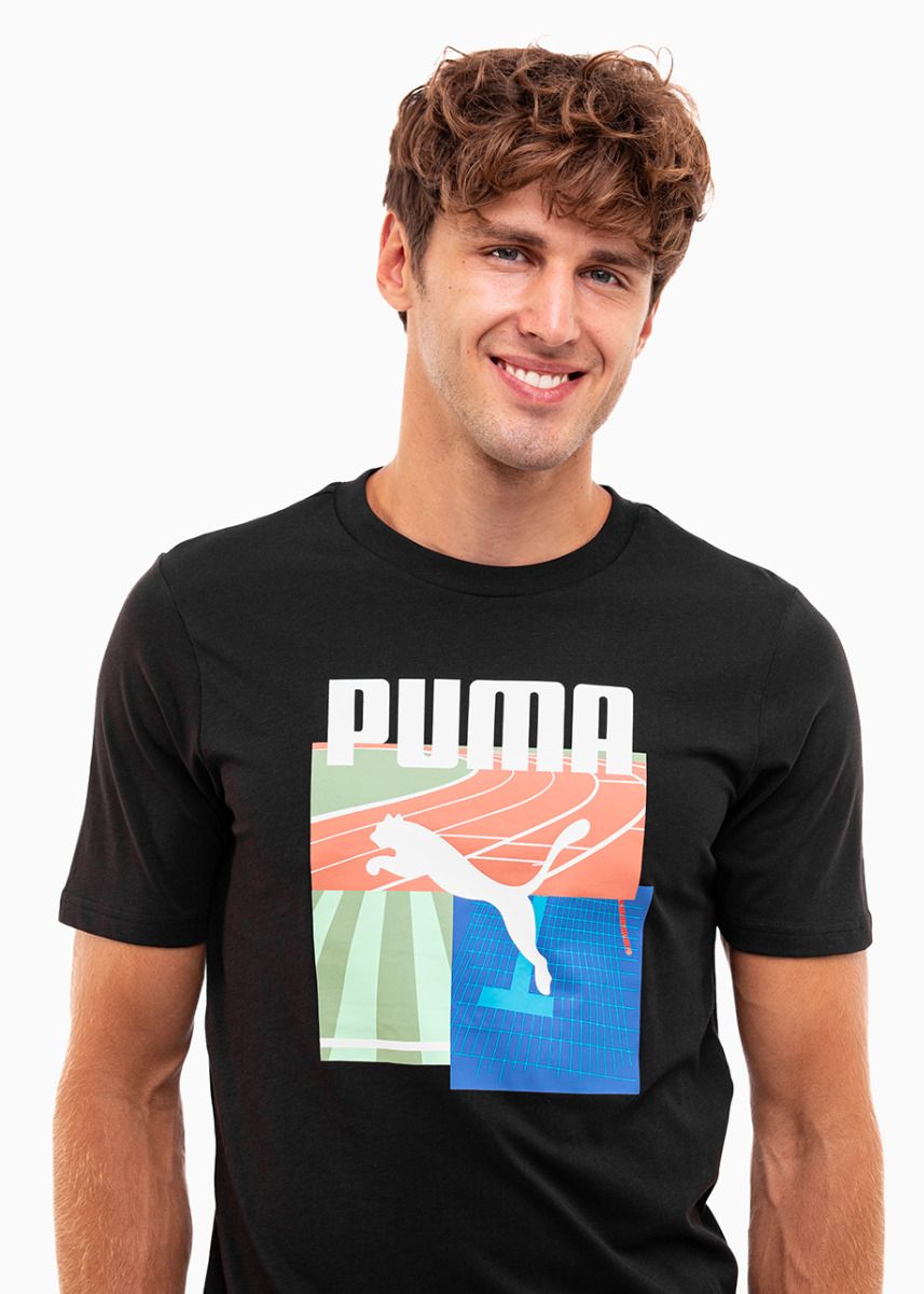 PUMA Pánske tričko GRAPHICS Summer Sports Tee II 627909 01