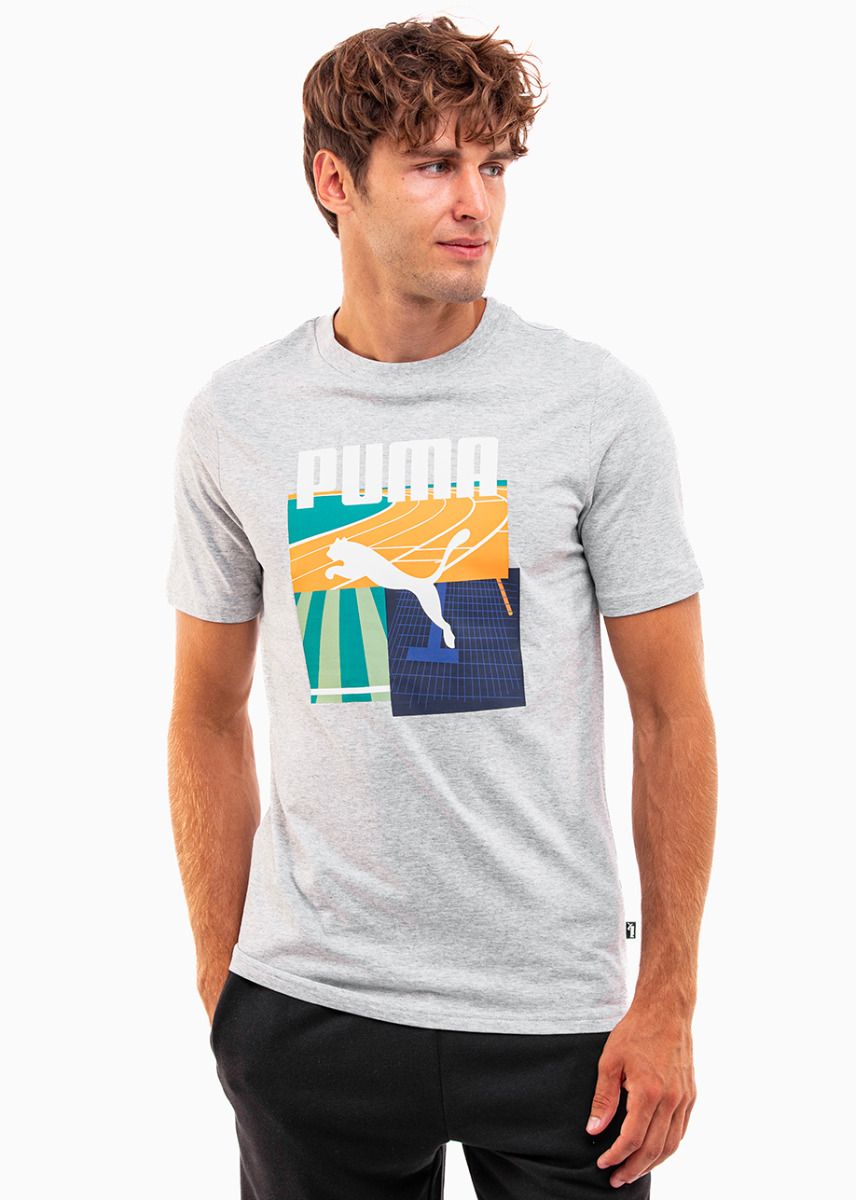 PUMA Pánske tričko GRAPHICS Summer Sports Tee II 627909 04