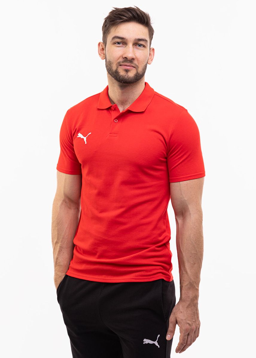 PUMA Pánske polo tričko Team Goal Casuals Polo 658605 01