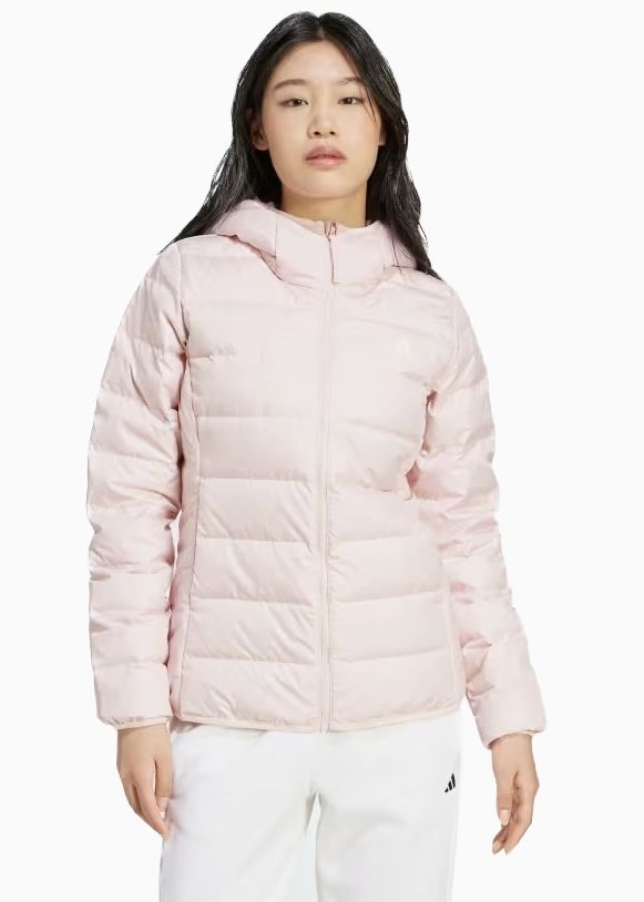 adidas Dámska bunda Essentials Light Down Hooded IX8931