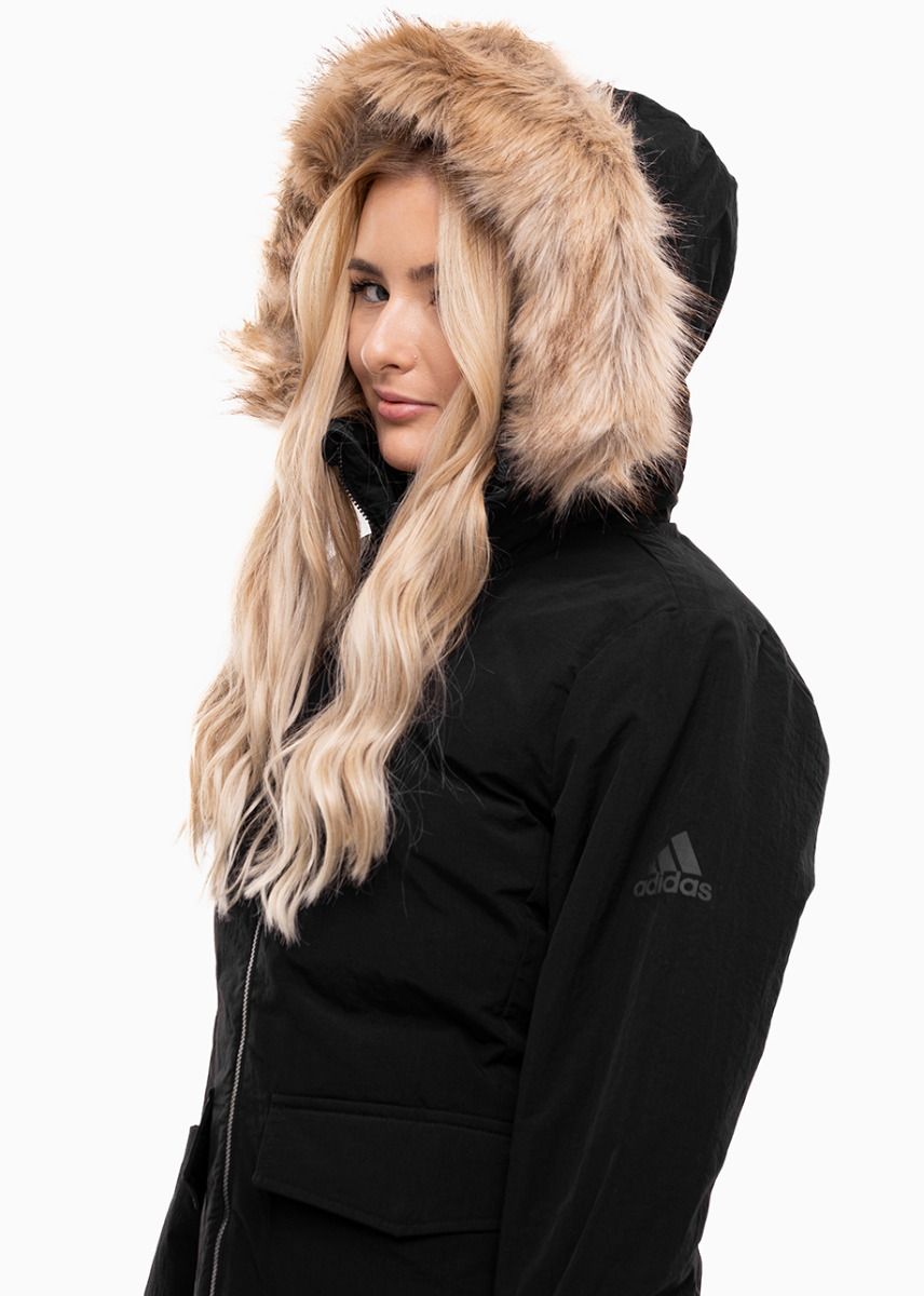 adidas Dámska bunda Parka Hooded Fur IJ8260