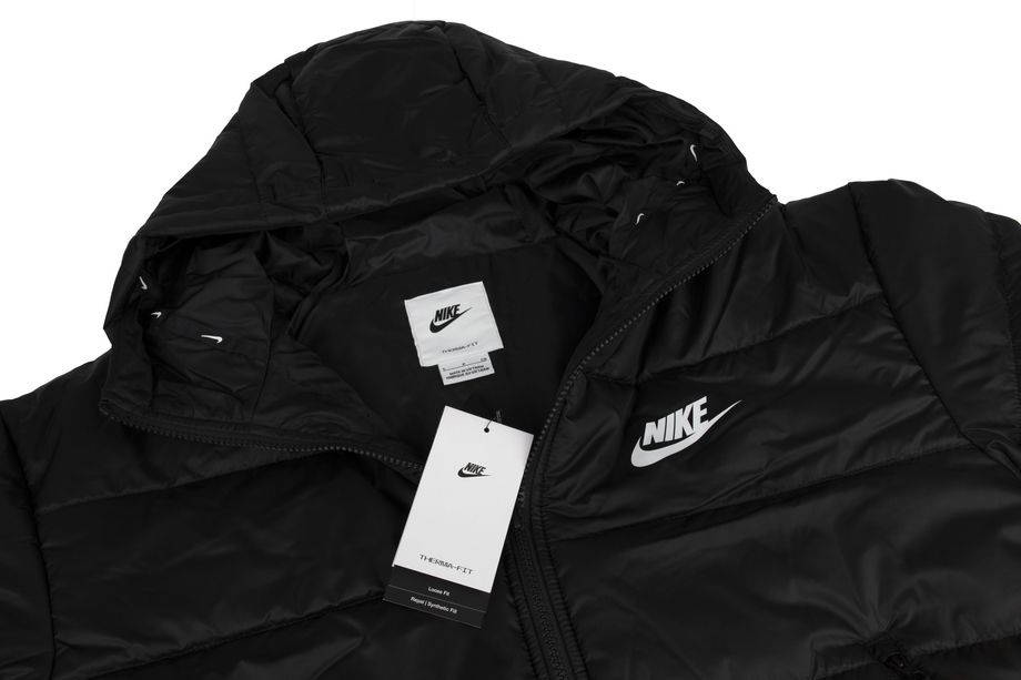 Nike Dámska bunda NSW Synthetic Fill Hooded DX1797 010 