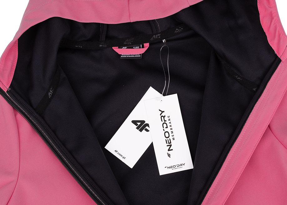 4F Dievčenská bunda softshell F305 4FJWSS25TSOFF305 54S 4F Dievčenská bunda softshell F305 4FJWSS25TSOFF305 54S