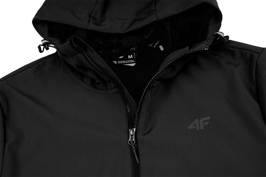 4F pánska bunda softshell H4Z22 SFM001 20S