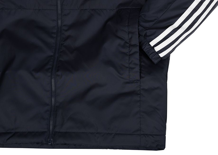 adidas Pánska bunda Essentials 3-Stripes Insulated Hooded IS1278