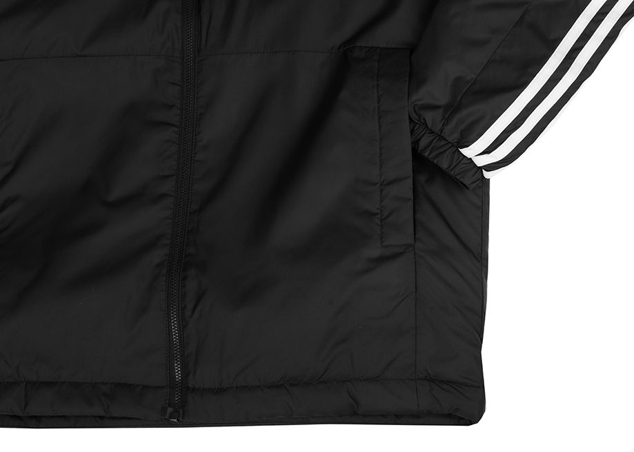 adidas Pánska bunda Essentials 3-Stripes Insulated Hooded IN7194