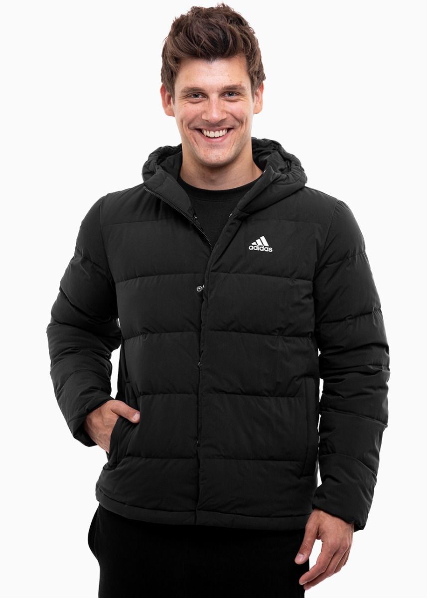 adidas Pánska bunda Helionic Hooded Down HG8751