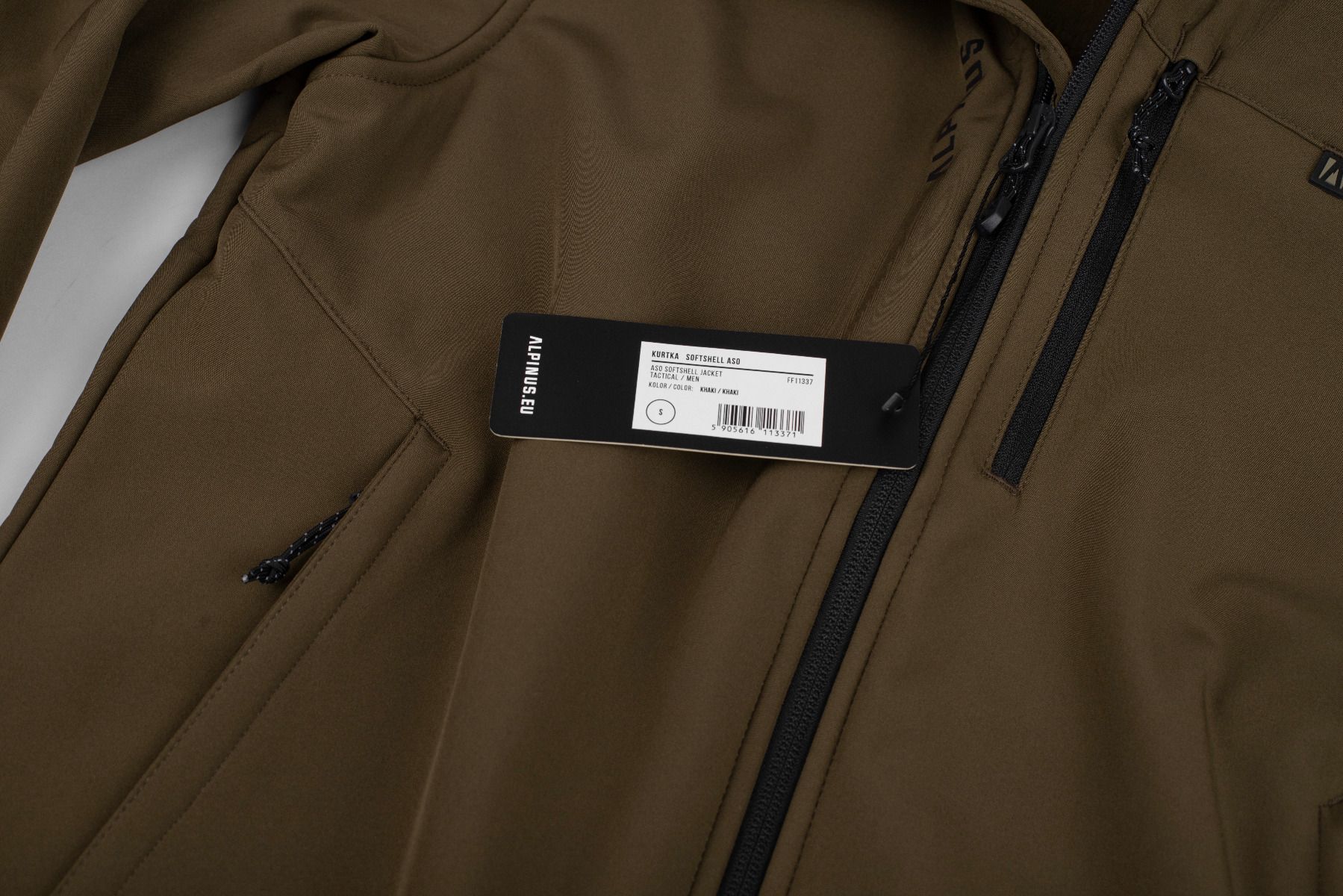 Alpinus Panská bunda softshell ASO Tactical FF11337