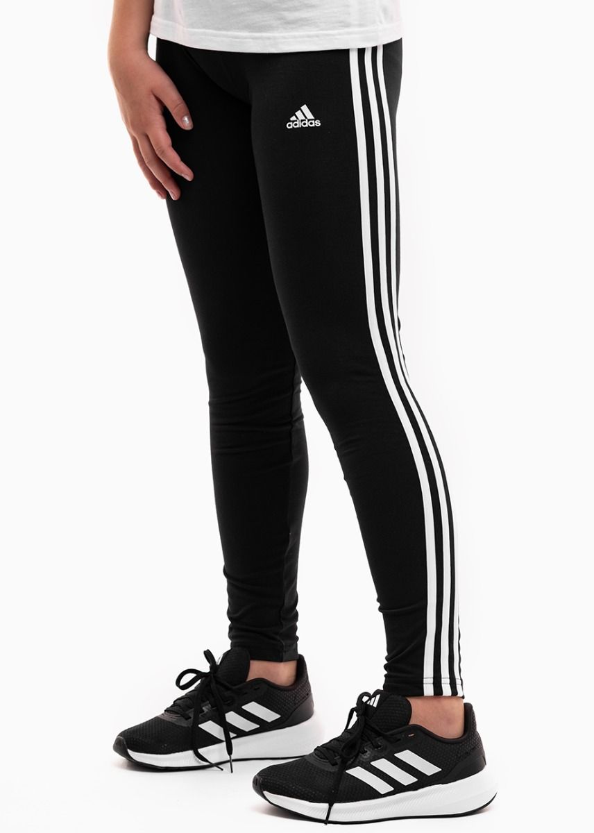 adidas Detské legíny Essentials 3-Stripes Cotton Tights IC3623