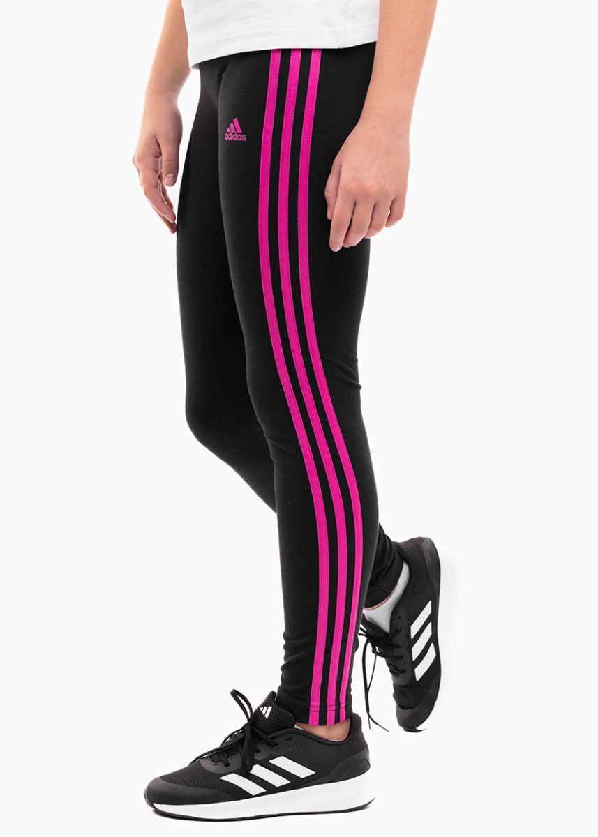 adidas Detské legíny Essentials 3-Stripes Cotton Tights IC3627