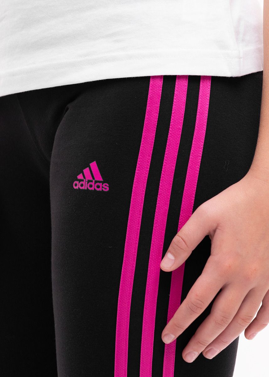 adidas Detské legíny Essentials 3-Stripes Cotton Tights IC3627