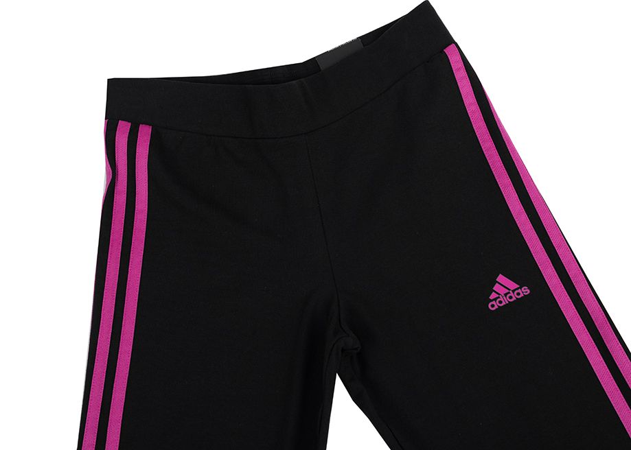 adidas Detské legíny Essentials 3-Stripes Cotton Tights IC3627