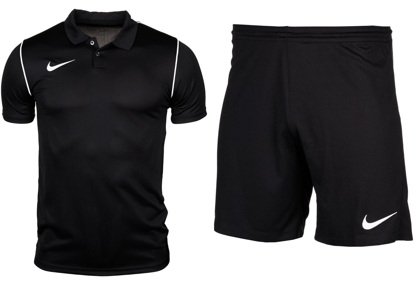 Nike Detský športový set Tričko Krátke Nohavice Dry Park 20 Polo Youth BV6903 010/BV6865 010