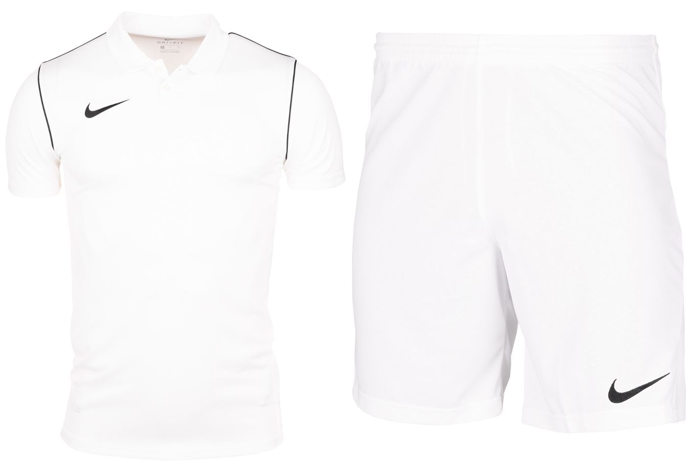 Nike Detský športový set Tričko Krátke Nohavice Dry Park 20 Polo Youth BV6903 100/BV6865 100