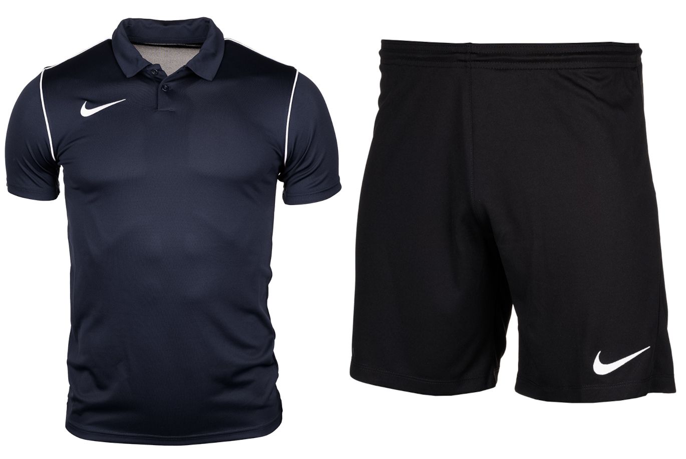 Nike Detský športový set Tričko Krátke Nohavice Dry Park 20 Polo Youth BV6903 451/BV6865 010