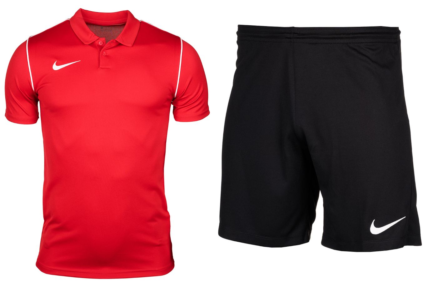 Nike Detský športový set Tričko Krátke Nohavice Dry Park 20 Polo Youth BV6903 657/BV6865 010