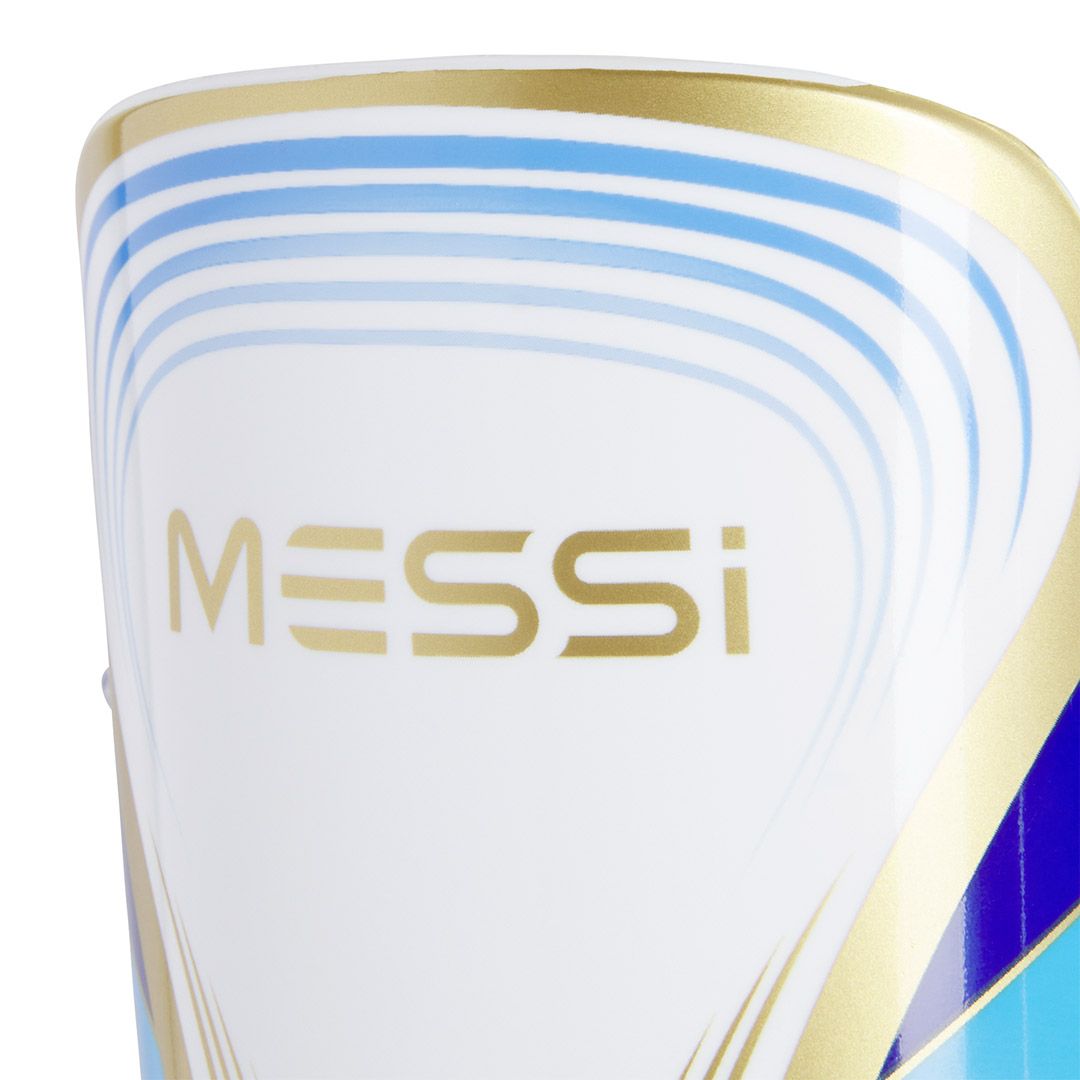 adidas Detské futbalové chrániče na holenie Messi SG Match IS5599