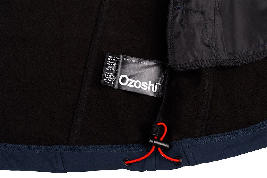 Ozoshi Pánska bunda softshell Shimoda O21F003 Modrá