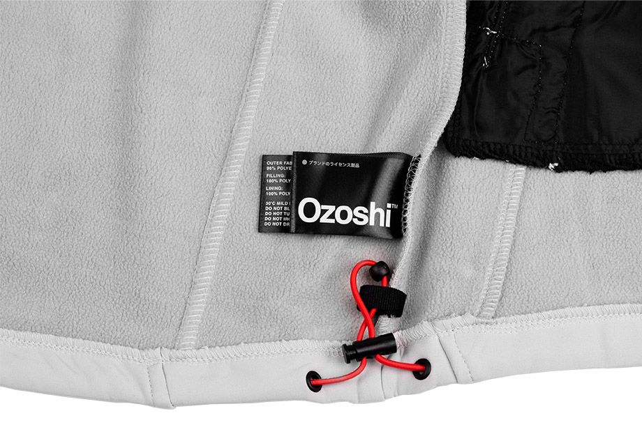 Ozoshi Pánska bunda softshell Shimoda O21F003 Šedá
